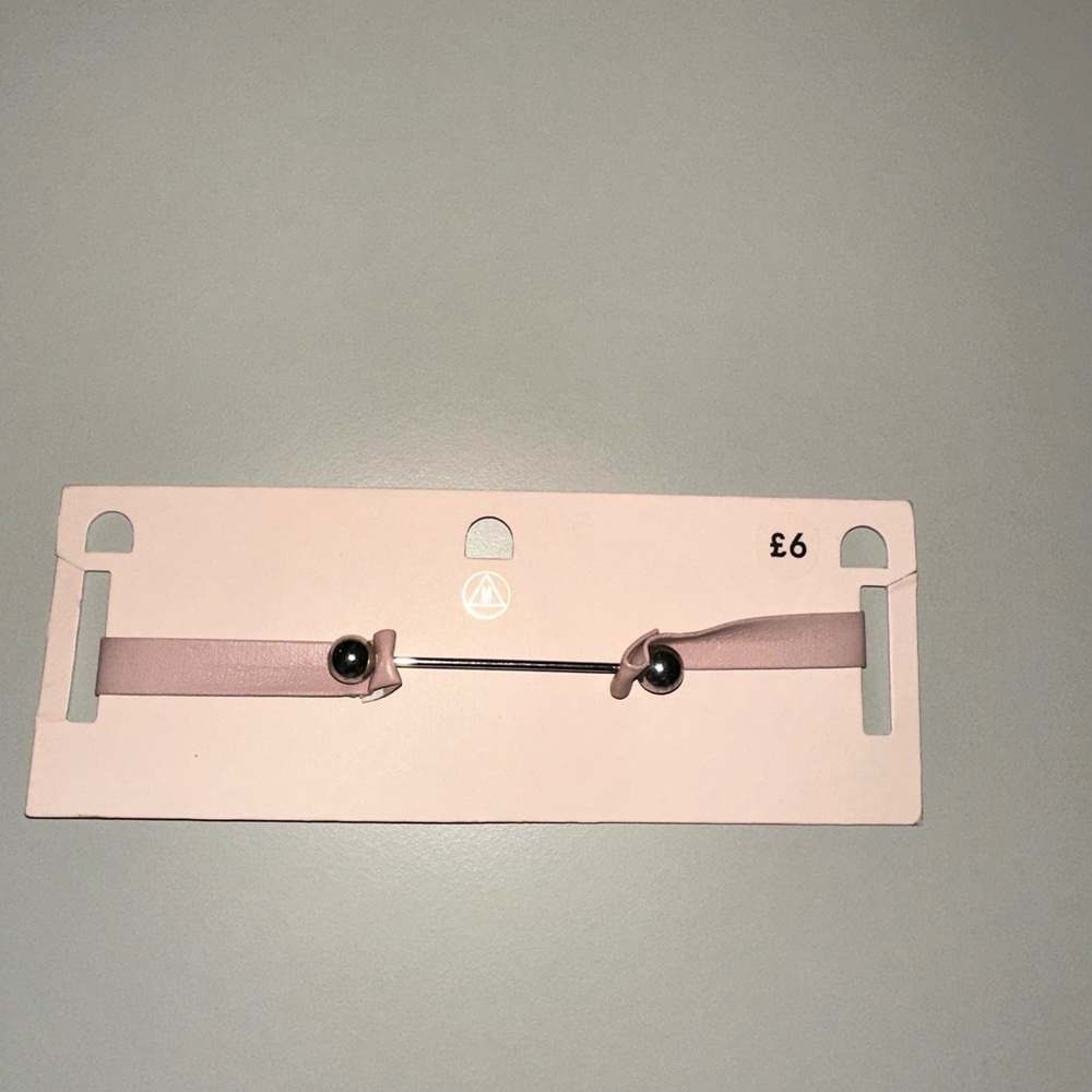 Elegant Pink/Black Choker Necklaces